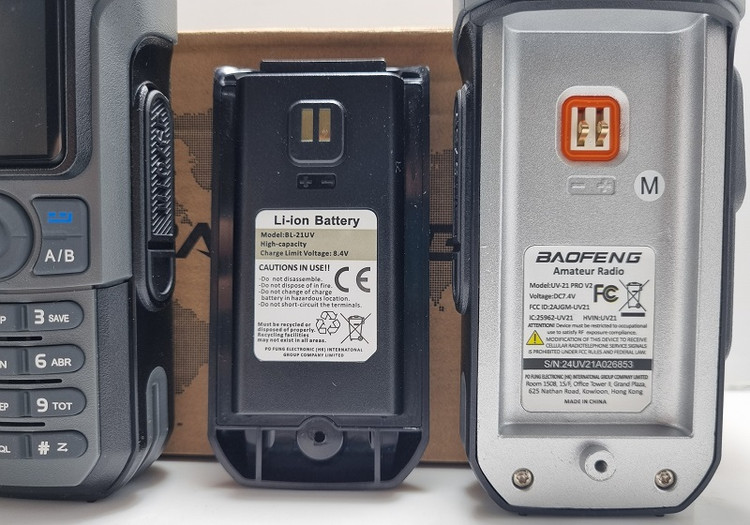 خرید فروش قیمت باطری باتری بیسیم باوفنگ UV-21 Pro V2 یووی 21 پرو وی2 ظرفیت بالا