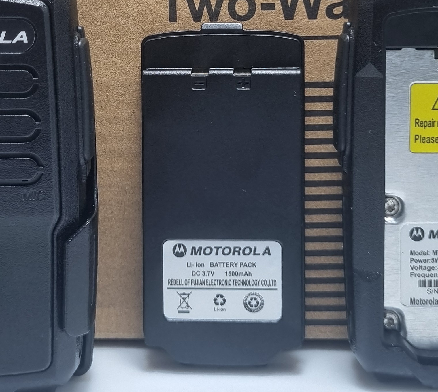 خرید فروش قیمت باتری اصلی بیسیم موتورولا MT-666 Pro V2 ام تی 666 پرو وی2 1500 میلی آمپر
